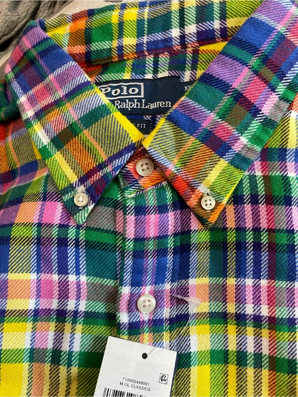 Polo by Ralph Lauren Multicolor Plaid Button-Down Shirt
